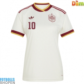 Billiga Spanien Dani Olmo #10 Bortatröja Dam VM 2026 Kortärmad